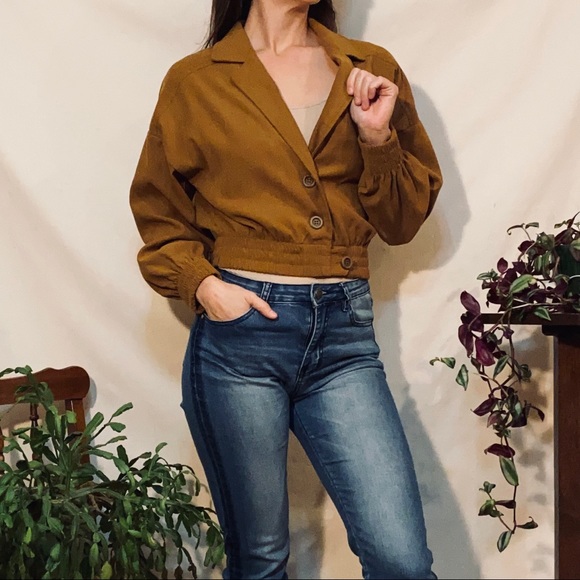 Suede Bomber Jacket - Picture 3 of 4